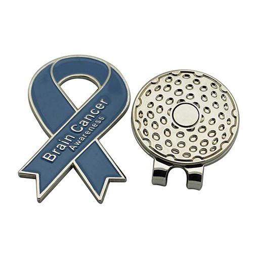 شعار مخصص السرطان الشريط لينة المينا لعبة غولف قبعة كليب